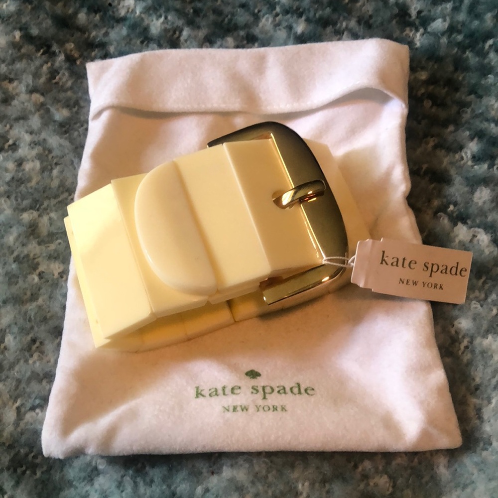 Kate Spade Stretch Buckle Cuff Bracelet